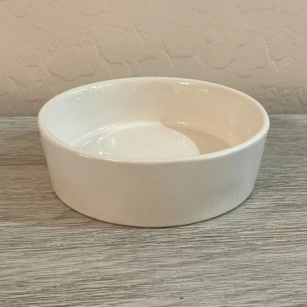 New Rae Dunn Drink Water Food Dish Pets Cats Dogs Artisan Collection